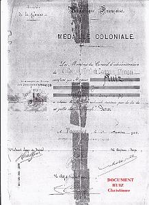 1 GUERRE 14-18 MON PERE RUIZ JUAN JOSE 6 Ministere de la guerre 